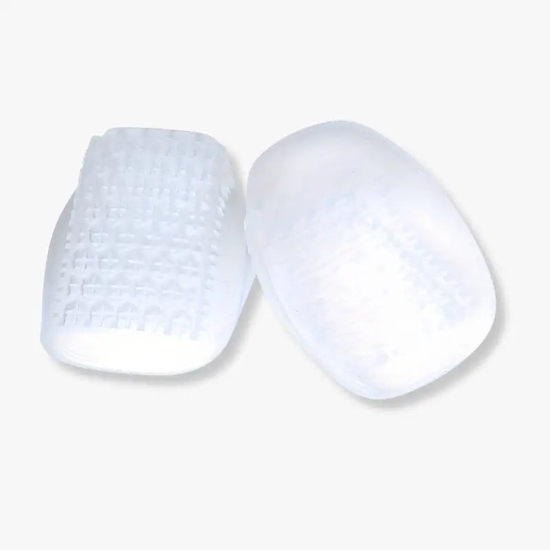 Demi semelles en silicone pour protection talon - Blanc