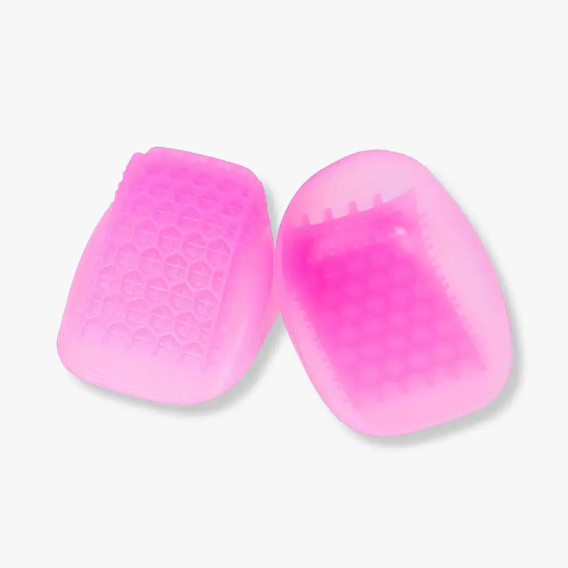 Demi semelles en silicone pour protection talon - Rose